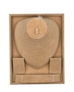 Plateau pour parure on velour