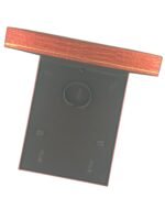 Boite parure on skaï grenat grand modèle – Image 2