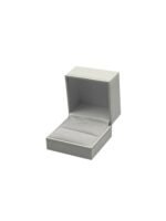 Boite bague en Skaï blanche